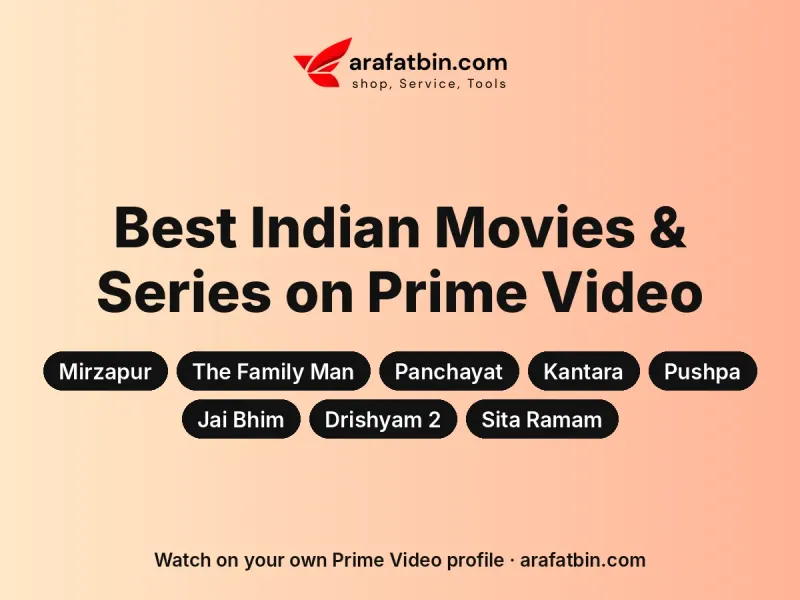 Best Indian movies and series on Prime Video: Mirzapur, The Family Man, Panchayat, Kantara, Pushpa and more