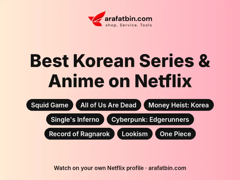 Best Korean series and anime on Netflix: Squid Game, All of Us Are Dead, Cyberpunk: Edgerunners, One Piece and more