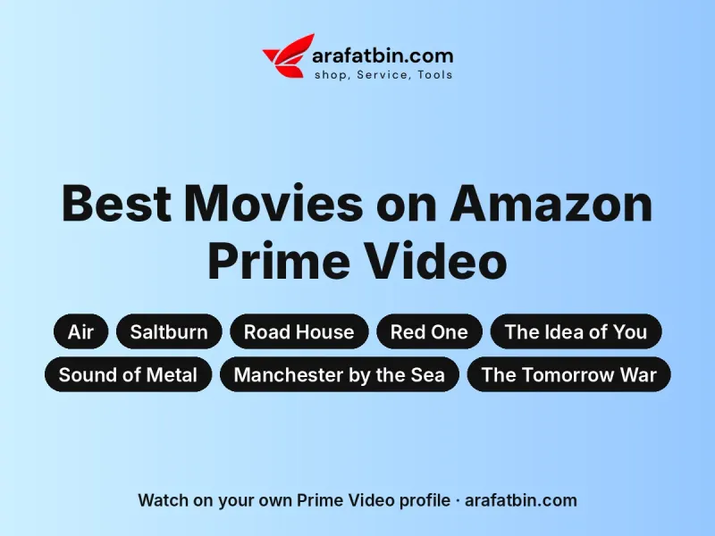 Best movies on Amazon Prime Video: Air, Saltburn, Road House, Red One and more