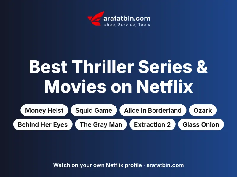 Best thriller series and movies on Netflix: Money Heist, Squid Game, Alice in Borderland, The Gray Man and more