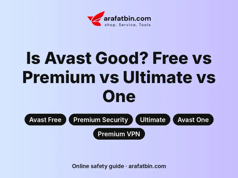 Is Avast good? Avast Free, Premium Security, Ultimate, Avast One and Premium VPN compared