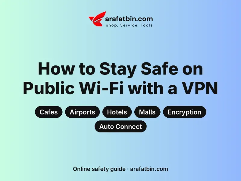 How to stay safe on public Wi-Fi in Oman with a VPN: cafes, airports, hotels and malls