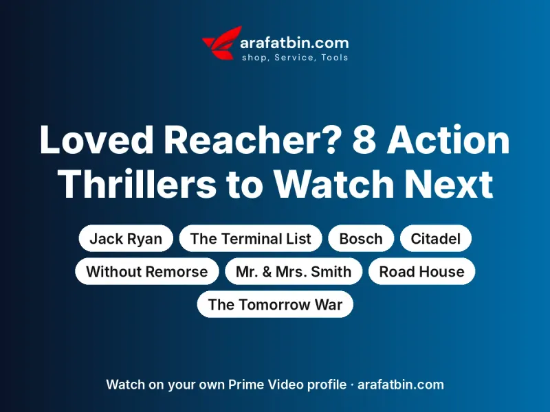 Shows like Reacher to watch next on Prime Video: Jack Ryan, The Terminal List, Bosch, Citadel and more